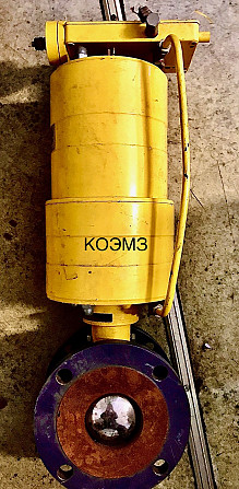 Кран шаровый регулирующий КШТВ 16-80 с пневмоприводом ПВ-60 Старая Купавна - изображение 1
