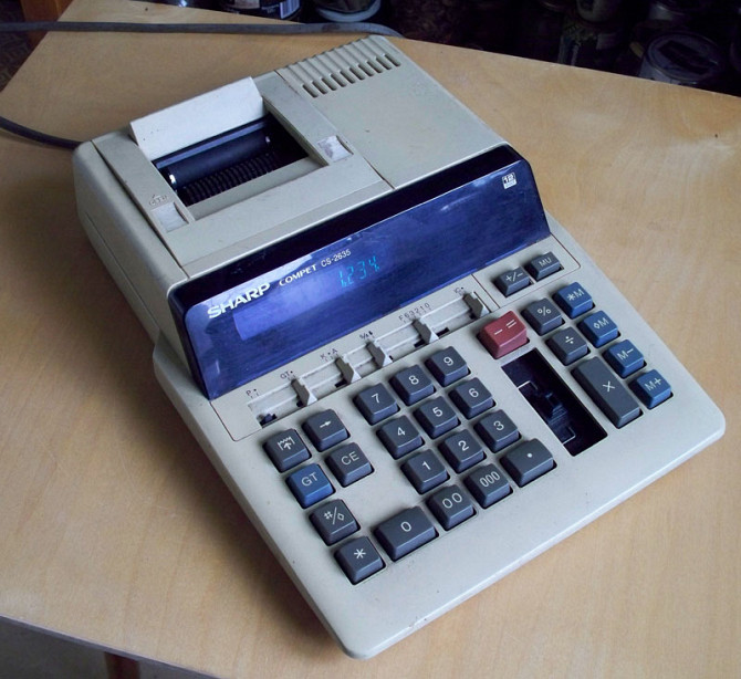 Печатающий калькулятор CS-2635 Москва - изображение 1