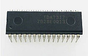 TDA7317 - стереофонический 5-полосный эквалайзер с цифровым управлением