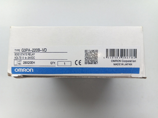 G3PA-220B-VD Omron твердотельное реле Курск - изображение 1