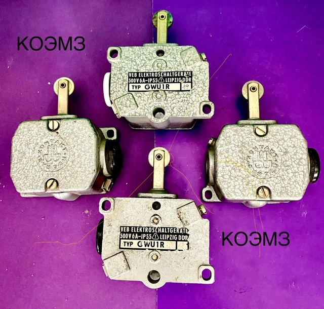 Концевой выключатель Robotron TYP GWU1, GWU1R, GWE2R Старая Купавна - изображение 1